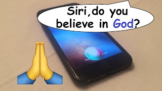 Hey Siri, do you believe in God?