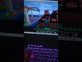 destroying nether town hall in minecraft 🤯🤯🔥🔥