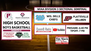 Wisconsin Dells vs Platteville - WIAA Division 3 Sectional Semifinal