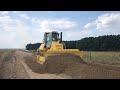 komatsu d61ex 24 building a road