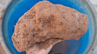 New video Red sand water crumbling oddly satisfying sound