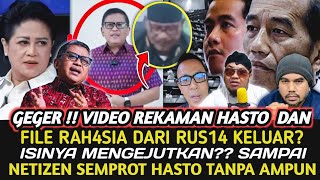 GEGER !! VIDEO \u0026 DOKUMEN HASTO DARI RUSI4 KELUAR ?? MENGEJUTKAN SAMPAI NETIZEN BERI PERNYATAAN KERAS