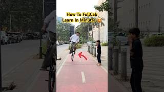 The Boy Asked Me How To Learn FullCab Stunt On Bmx *Easy Way* Akram Rider #shorts #bmx #tricks