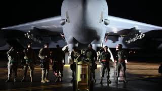 B-52 weapons load during BTF Europe 20-1 (2019) 🇺🇸