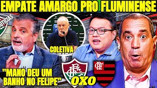 MANO MENEZES DEU UM BANHO EM FELIPE LUIZ! MÍDIA FOI CIRÚRGICA NA ANÁLISE! EMPATE AMARGO PRO FLUZÃO