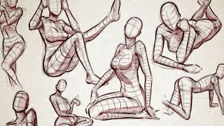 Figure Studies & What Have You Been Up To This Summer? - Draw With Mikey 88