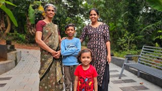 Evening vlog 🥰Home 🏡എല്ലാരും ഉള്ളൊരു വൈകുന്നേരവും, മണിക്കുട്ടൻ്റെ പാട്ടും🕺 🎤