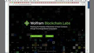 Stephen Wolfram Announces the Launch of Wolfram Blockchain Labs (WTC 2018)