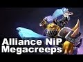 Alliance vs NiP Amazing Megacreeps Comeback Major Dota 2