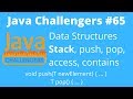 JC #65 - Learn the Data Structure Stack