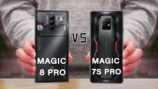 Red Magic 8 Pro Vs Red Magic 7S Pro Comparison