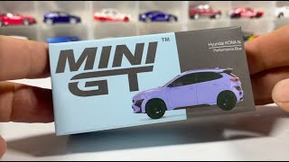 Mini GT 450 Hyundai Kona N in Performance Blue Unboxing