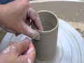 Trimming the rim - Clay Craft Malaysia