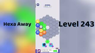 🧠 Hexa Away Level 243 Walkthrough