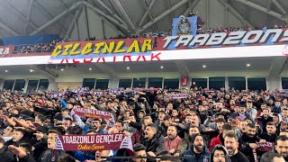 Trabzonspor - Başakşehir | Tribün Görüntüleri [14.01.2023]