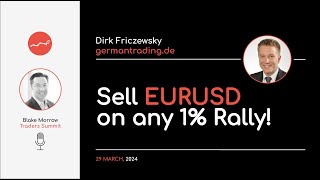 Sell EURUSD on any 1% Rally!