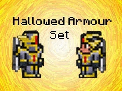 Terraria ios: HOW TO CRAFT HALLOWED AND DRAGON ARMOR! Terraria ios: HOW TO CRAFT HALLOWED AND DRAGON ARMOR!