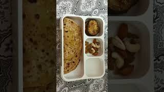 Lunch box #shorts #104 #gobiparatha #food #viral