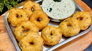 Medu Vada Chutney Recipe| होटल जैसा मेदू वडा | Breakfast Recipe