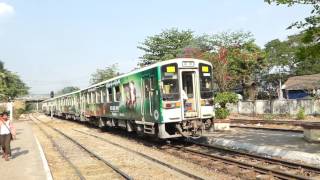 ミャンマー国鉄・元JR東海キハ11系パズンダン駅発車 Myanmar Railways Former JR Tokai Train