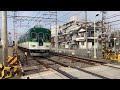 【4k】京阪電車 6000系7000顔6014 特急出町柳行き 牧野駅〜樟葉駅