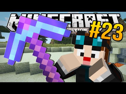 Minecraft Pocket Edition | ENCHANTED DIAMOND PICKAXE!! | #23 Minecraft Pocket Edition | ENCHANTED DIAMOND PICKAXE!! | #23