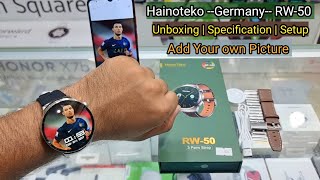 Hainoteko RW-50 Smart Watch Full Review \u0026 Connection Guide