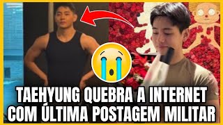 É DELE!!! TAEHYUNG QUEBRA A INTERNET APÓS VIRALIZAR COM POSTAGENS!