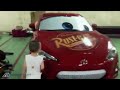 dad turns toyota 86 into lightning mcqueen for son