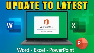 How To Update Microsoft office to Latest Version | Update Word, Excel, PowerPoint |update ms office