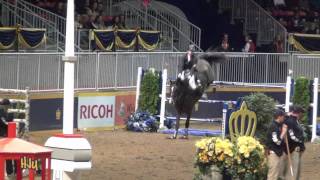 HorseJunkiesUnited.com - Jump Off Dermot Lennon on Hallmark Elite FEI World Cup