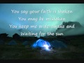 maroon 5- Misery (lyrics)