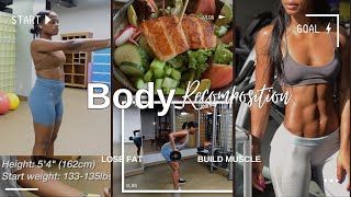 BODY RECOMPOSITION: GAIN MUSCLE & LOSE FAT IN 21 DAYS WITH ME
