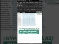 Click your way to efficiency with the Hyperlink formula in Excel! #hyperlink #sheets #exceltips