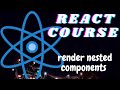 Use React to render nested Components- ReactJS tutorial for beginners- freeCodeCamp basic React