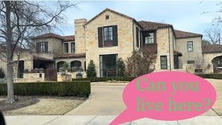 Full Tour of Luxury Living in Highland Park Dallas | 4k Drive in Dallas TX