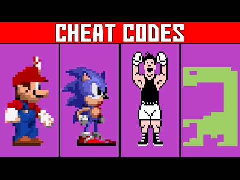 4 Games with Cheat Codes made by me - Game Genie & Cheat Codes