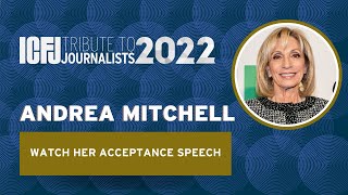 Andrea Mitchell Accepts the 2022 Founders Award for Excellence in Journalism