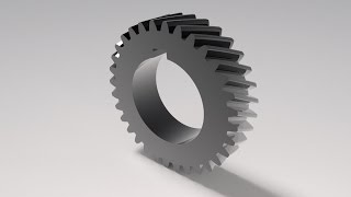 How to create a helical gear in creo part 3