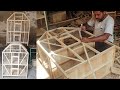 How to make Wooden Cages fancy || See How Pigeon cages made in cage Shops    Amazing skilled people