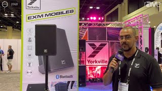 InfoComm 2021: Yorkville Sound Intros Portable, Battery-Powered EXM Mobile8 Speaker and Mobile Sub