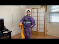 yukata dressing demonstration