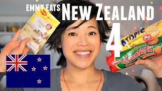 Emmy Eats New Zealand 4 | Kiwi Dip| an American tasting Kiwi treats