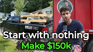 How to Start a Junk Removal Business with No Money (How my business makes $150k/Year)
