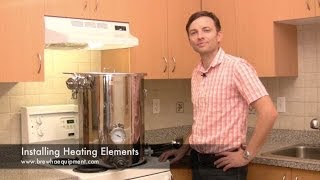 Installing Electric Heating Elements in BREWHA vessels