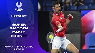 Novak Djokovic's Perfectly-Angled Winner! | United Cup 2024