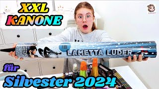 XXL KANONE FÜR SILVESTER 💥 Feuerwerk Pyro Unboxing von Pyroland 💥 Mega Neuheit für 2024