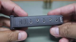 จับมือสอน วิธีการถอดแม็กกาซีนกล็อกเพื่อทำความสะอาด disassembly glock magazine for cleaning