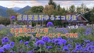 信州安曇野ゆるエコ移住vol.9 エリア別スーパー、HCの特色