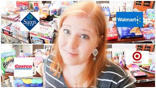 MASSIVE Large Family MONTHLY GROCERY HAUL with Prices